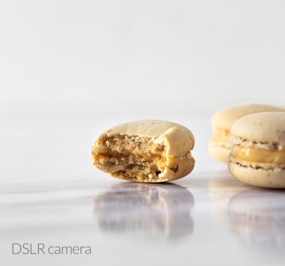 Food Photography Macaron DSLR