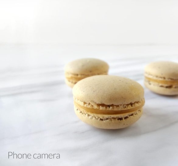 Food Photography Macaron Phone