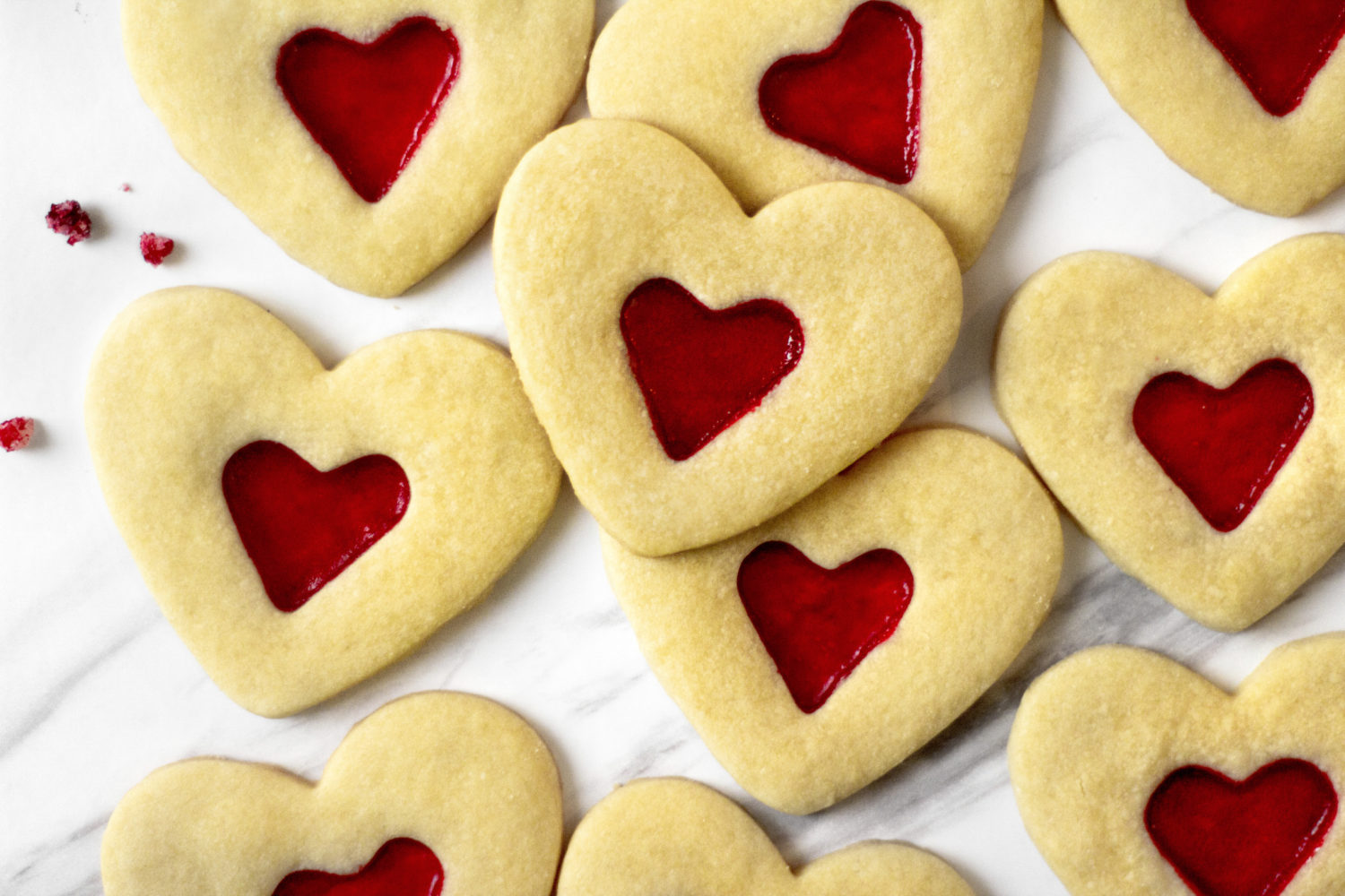 Stained Glass Shortbread Biscuits - The Sweet Balance