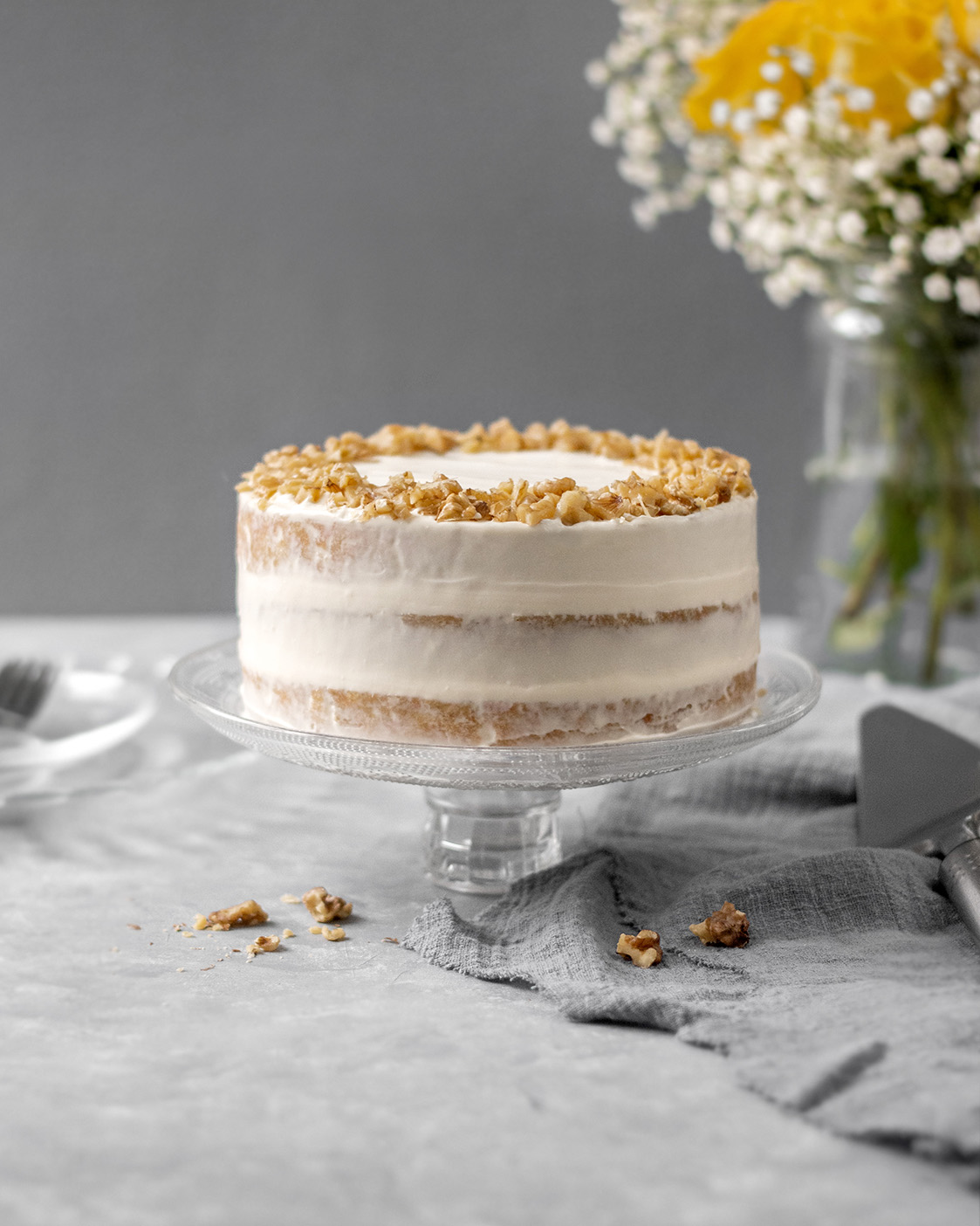 Carrot Cake with Cream Cheese Frosting - The Sweet Balance