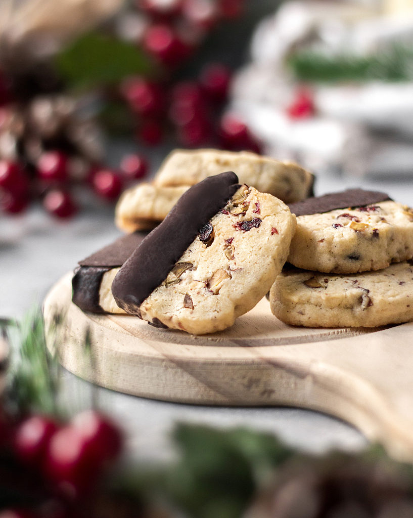 Cranberry & Nuts Slice and Bake Cookies