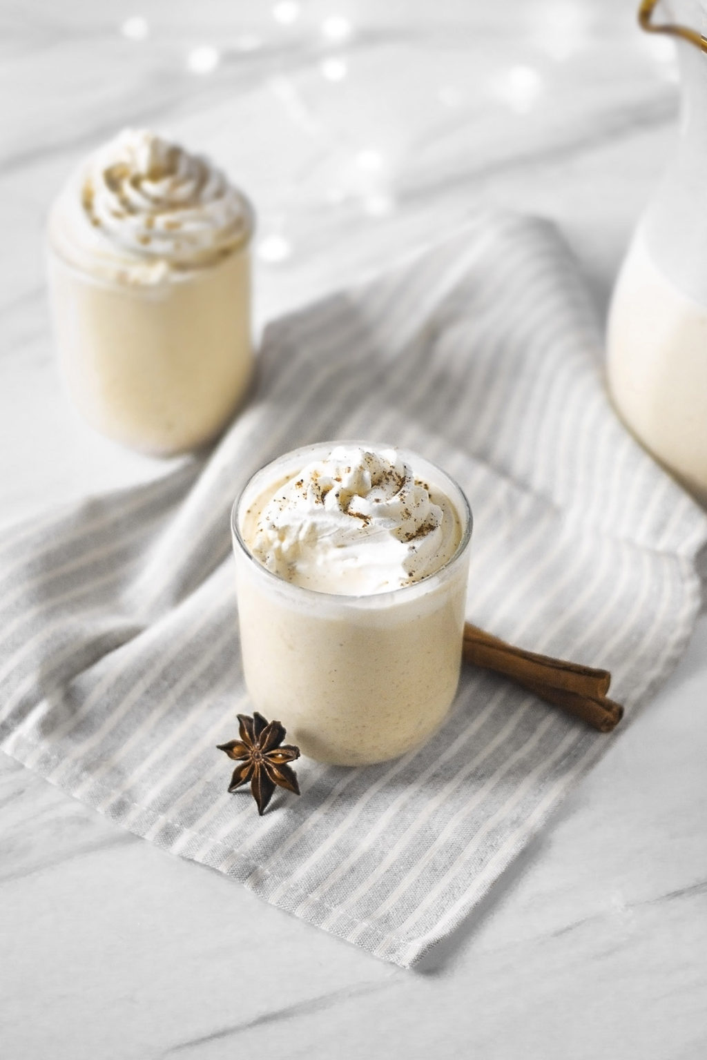 Homemade Creamy Spiked Eggnog Lf The Sweet Balance